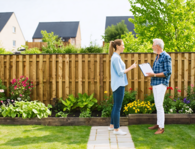Clôture dans un jardin loué : qui prend en charge les frais ?